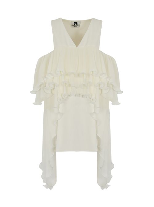 Abito con rouches NO SECRETS | 251NS231COCCO